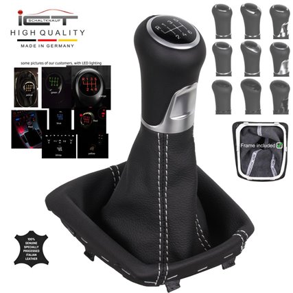 Skoda Kamiq Scala Alcantara deri vites topuzu ve körük