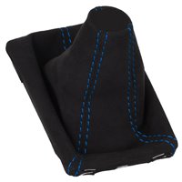 Porsche Macan Typ 95B Cuffia leva cambio, in Alcantara con cucitura blu
