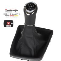 ict manopla de câmbio com costura preta Opel Astra H GTC TwinTop OPC