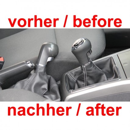 Schaltknauf Schaltsack Opel Astra H / GTC / TwinTop leder Schaltknauf Schaltsack Opel Astra H / GTC / TwinTop leder
