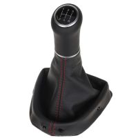 Citroen C2 pomo de la palanca de cambios de cuero funda marco de montaje