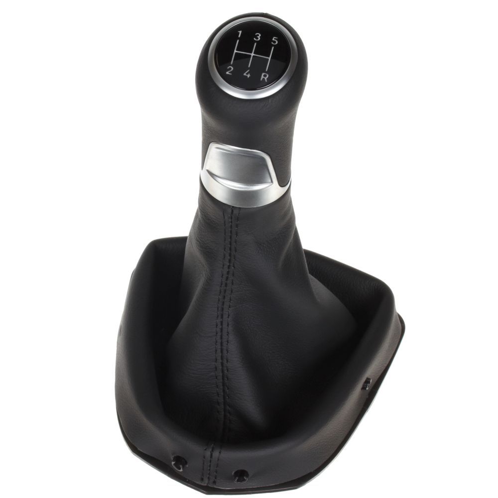 Citroen C2 pomo de la palanca de cambios Alcantara cuero funda