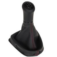 ict manopla de câmbio com costura vermelha Citroen Nemo