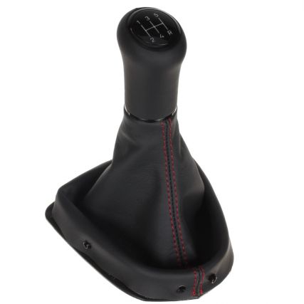ict manopla de câmbio com costura vermelha Citroen Nemo ict manopla de câmbio com costura vermelha Citroen Nemo