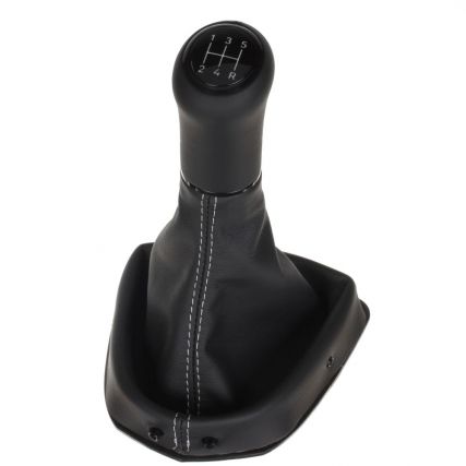 Fiat Fiorino 3 225 pomo de la palanca de cambios de cuero funda marco de montaje