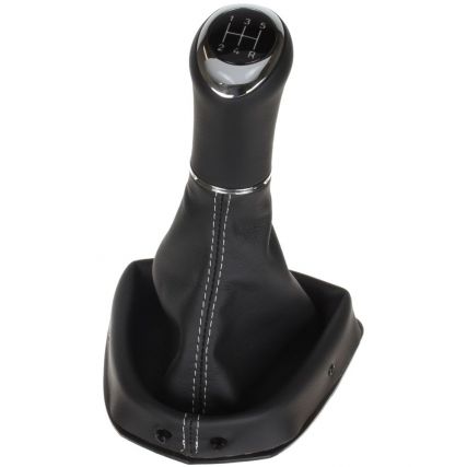 ict Schaltknauf mit graue Naht Ford Focus MK1 ST RS TDDi TDCi