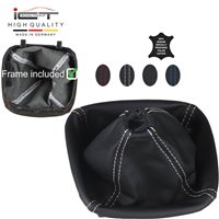 Ford Transit MK7 (2006–2014) shift gear knob boot gaiter cover Alcantara leather