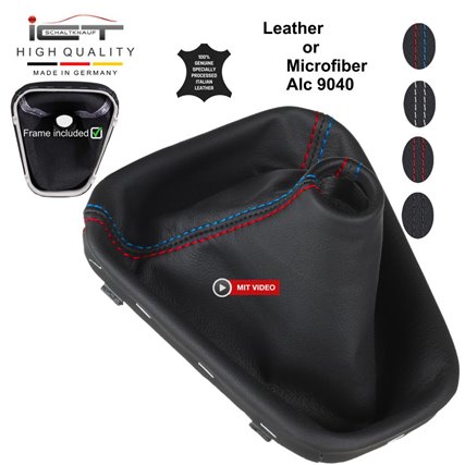 BMW Z3 Roadster M Coupe (1996 – 2003) manopla de câmbio Alcantara couro coifa