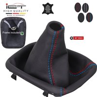 BMW E30 1983 – 1991 pomo de la palanca de cambios Alcantara cuero funda