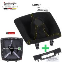 Porsche PDK Boxster Cayman Spyder pomo de la palanca de cambios Alcantara cuero funda
