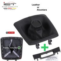 Porsche PDK Boxster Cayman Spyder 718 911 991 981 Schaltknauf Schaltsack leder schaltmanschette mit rahmen