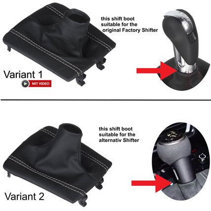 Porsche PDK Boxster Cayman Spyder Alcantara deri vites topuzu ve körük