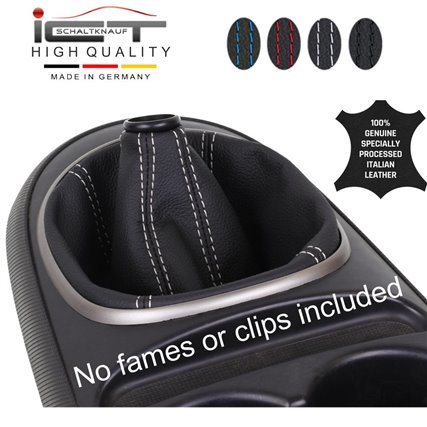 Honda Integra / Acura RSX (Type-R, Type-S) | 2002 – 2006 shift gear knob boot gaiter cover Alcantara leather