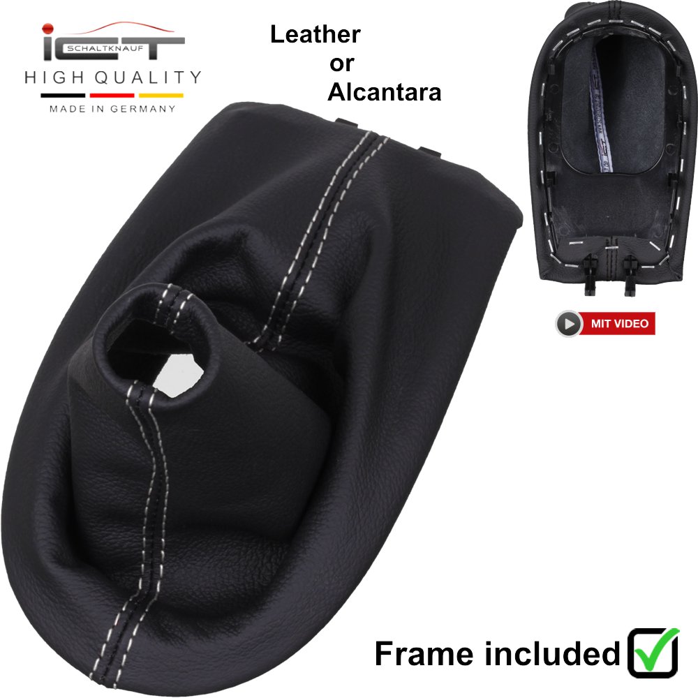 Porsche 911 996 (1997-2006) pommeau de vitesse soufflet cuir Alcantara