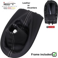 Porsche Boxster Typ 986 (1996 – 2004) shift gear knob boot gaiter cover Alcantara leather