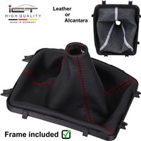 Pontiac GTO Holden Commodore VY VZ SS SV6 (2004-2006) shift gear knob boot gaiter leather mounting frame