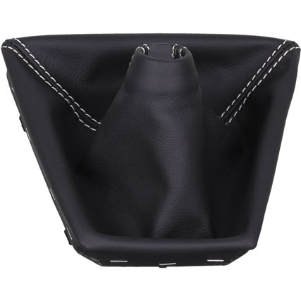 BMW F10, F11, F18 (2010-2017) pomello del cambio pelle e cuffia con telaio di montaggio