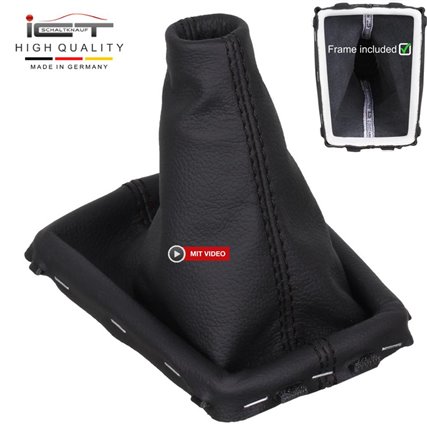 Volvo XC60 (2008-2017) Schaltknauf Schaltsack leder schaltmanschette mit rahmen