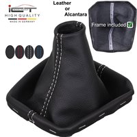 VW Bus T6.1 MAN TGE Transporter Multivan California (2017-) shift gear knob boot gaiter cover Alcantara leather