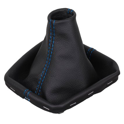 VW Bus T6.1 MAN TGE Transporter Multivan California (2017-) pommeau de vitesse cuir et soufflet avec cadre de montage