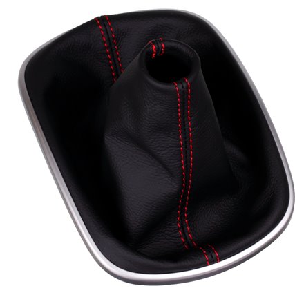VW Passat 5B Typ 3B / 3BG / W8 (1996 – 2005) shift gear knob boot gaiter leather mounting frame