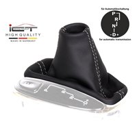 Mercedes C-Class Automatik W203 CLK C209 S203 CL203 (2002-2011) pomello del cambio Alcantara pelle cuffia