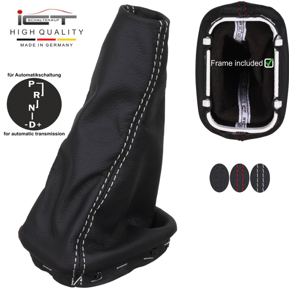 Mercedes V-Class Automatik W639 Vito / Viano (2003-2014) pomo de la palanca de cambios Alcantara cuero funda