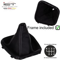 Mercedes C-Class Facelift W203 S203 CL203 W209 A209 (2004-2008) shift gear knob boot gaiter cover Alcantara leather