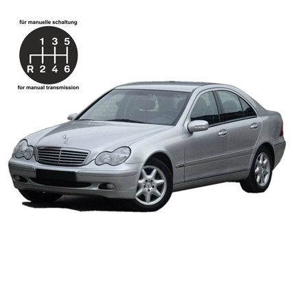 Mercedes C-Class W203 W209 CLK Cabrio Sportcoupe CL203 ( 2000 - 2005) araba resmi