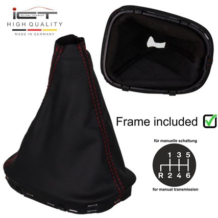 Mercedes C-Class W203 W209 CLK Cabrio Sportcoupe CL203 ( 2000 - 2005) manopla de câmbio Alcantara couro coifa