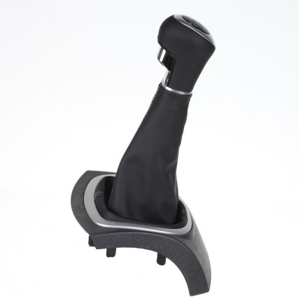 ict pommeau de vitesse avec coutures grises Renault Clio 3