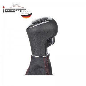 Schaltknauf Schaltsack Renault Clio 3 leder schaltmanschette