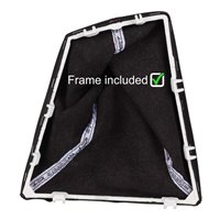 soufflet vue de dessous du cadre BMW Série 3 Série 4 F30 F31 F32 F33 F34 F36 (2011-2019)