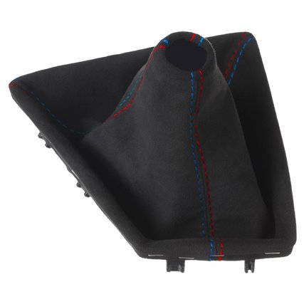 ict pommeau de vitesse avec coutures rouges BMW Série 3 Série 4 F30 F31 F32 F33 F34 F36 (2011-2019)