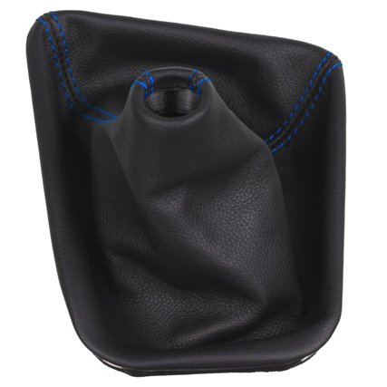 BMW Serie 3 E36 316i 318ti 318tds 323ti (1992-1998) pomo de la palanca de cambios de cuero funda marco de montaje