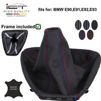 BMW 3 Serisi E90 E91 E92 E93 (2007-2013) Alcantara deri vites topuzu ve körük