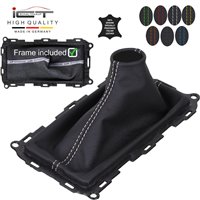 Ford Mustang 5 V Shelby, GT500, V6, GT, GT/H, Premium, BOSS (2005 - 2014) pomo de la palanca de cambios Alcantara cuero funda