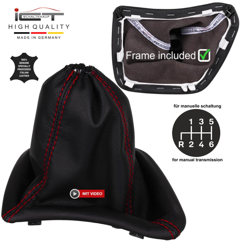 Mercedes Sprinter W906 VW Crafter 2E C1 (2006-2018) Schaltknauf Schaltsack Alcantara leder schaltmanschette