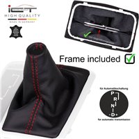 Mercedes Benz  SLK R171 (03/2004 - 03/2011) Automatic shift gear knob boot gaiter cover Alcantara leather