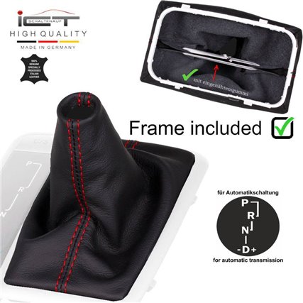 Mercedes Benz  SLK R171 (03/2004 - 03/2011) Automatic pomello del cambio Alcantara pelle cuffia