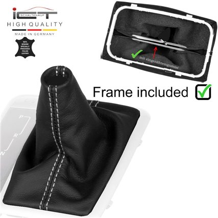 Mercedes Benz  SLK R171 (03/2004 - 03/2011) Automatic manopla de câmbio de couro coifa com moldura de montagem