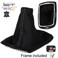 Volvo C30 C70 S40 V50 (2004-2013) shift gear knob boot gaiter cover Alcantara leather