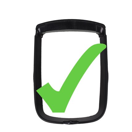 vista inferior da moldura da coifa Volvo C30 C70 S40 V50 (2004-2013)