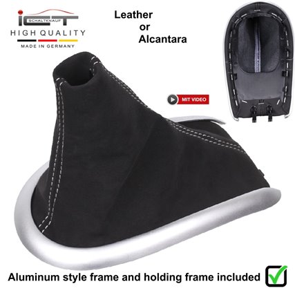 Porsche Boxster 986 911 996 (1996–2005) Alcantara deri vites topuzu ve körük