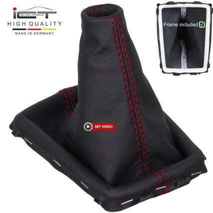 Volvo V70, S60, V60, XC70, S80 (2007-2015) shift gear knob boot gaiter cover Alcantara leather