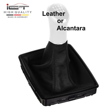 VW Bus T5 (2003–2015) Transporter Caravelle Multivan California vista inferior de la funda de la palanca de cambios con cable