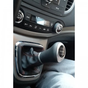 ict Schaltknauf mit graue Naht Honda CR-V 3./4. Generation