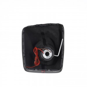 VW Golf 7 MK7 GTI, GTD, R vista inferior de la funda de la palanca de cambios con cable