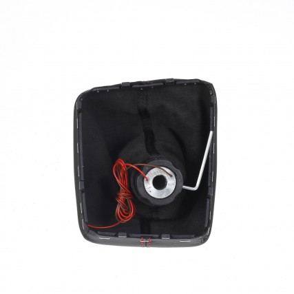 VW Golf 7 MK7 GTI, GTD, R vista inferior de la funda de la palanca de cambios con cable