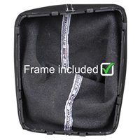 schaltmanschette unten rahmen ansicht VW Golf 7 MK7 GTI, GTD, R